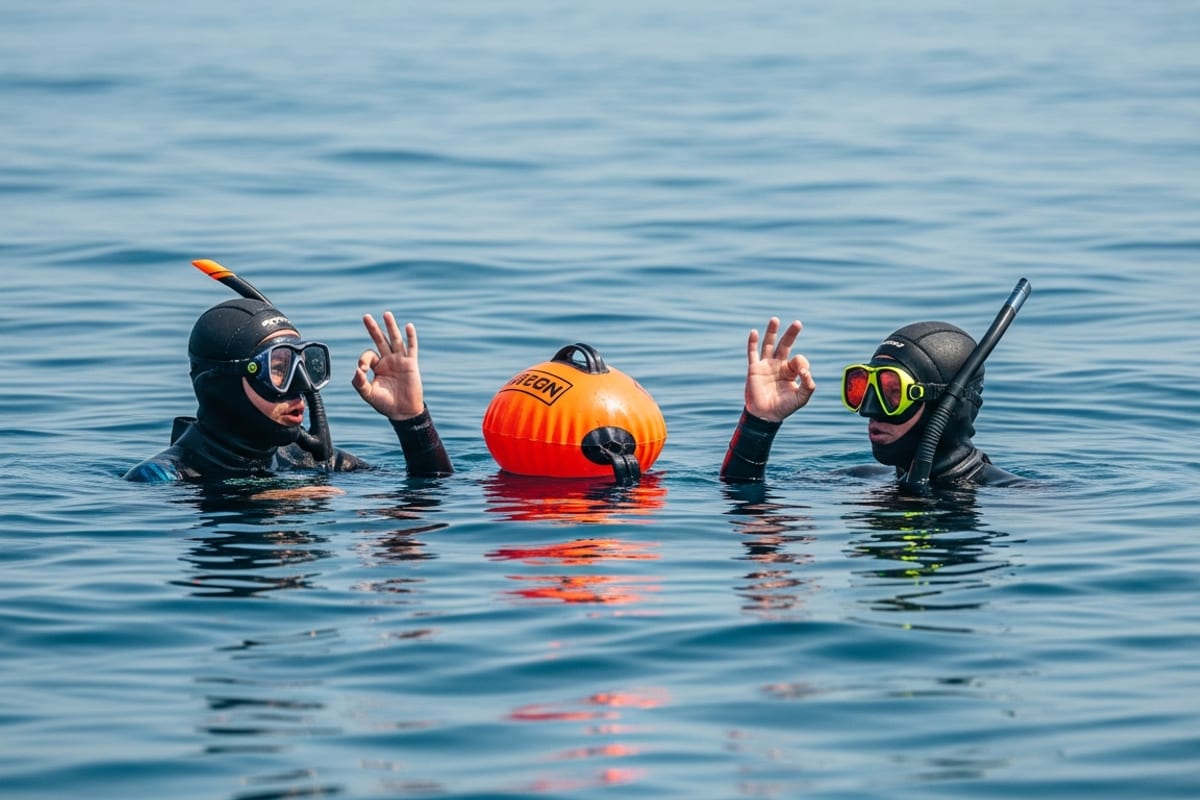 Freediving Hand Signals